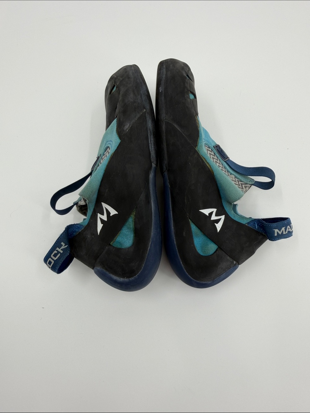 Men’s Blue Teal Climbing Shoes - Remora - Picture 6 of 8